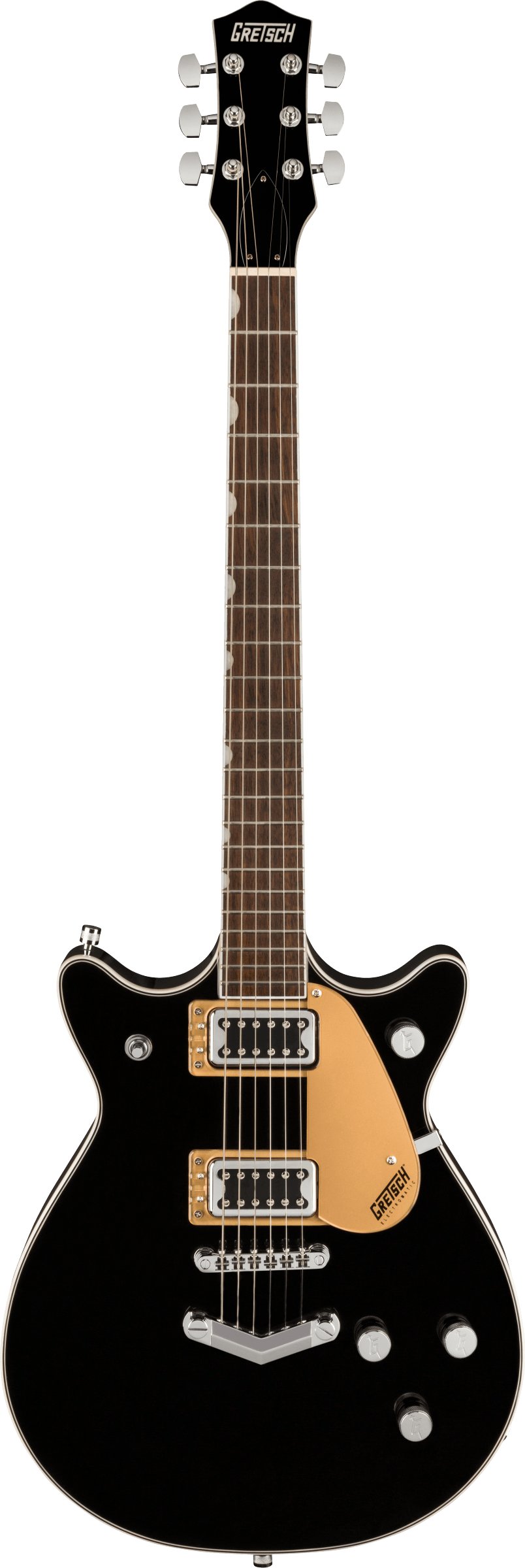 Gretsch G5222 Electromatic Double Jet BT Electric Guitar in Black